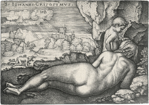 Lot 5019, Auction  126, Beham, Sebald, Die Buße des hl. Johannes Chrysostomus