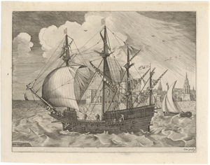 Lot 5046, Auction  126, Bruegel d. Ä., Pieter - nach, Bewaffneter Viermaster sticht in See