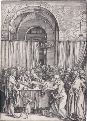 Lot 5101, Auction  126, Dürer, Albrecht, Joachim wird vom Hohepriester zurückgewiesen