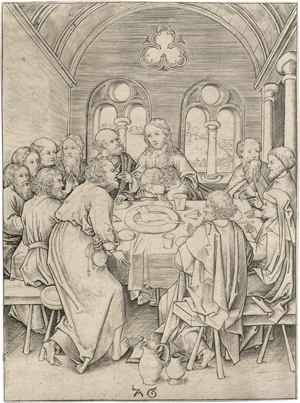 Lot 5174, Auction  126, Monogrammist AG, Das letzte Abendmahl