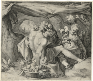 Lot 5176, Auction  126, Muller, Jan Harmensz., Loth und seine Töchter