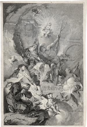 Lot 5306, Auction  126, Maulbertsch, Franz Anton - nach, "Maximus in Sanctis est..."