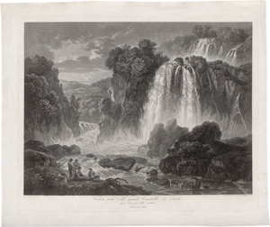 Lot 5364, Auction  126, Gmelin, Wilhelm Friedrich, Veduta reale delle grandi Cascatelle di Tivoli