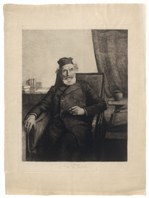 Lot 5372, Auction  126, Ilsted, Peter, Jens Peter Ilsted, der Vater des Künstlers