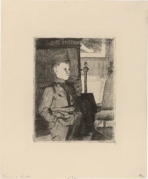 Lot 5385, Auction  126, Kalckreuth, Leopold Graf von, Geschwister (Hanne und Mucki)