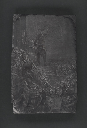 Lot 5397, Auction  126, Menzel, Adolph von, Friedrich über dem Volk und den besiegten Fürsten; Eine Gruppe von Offizieren...