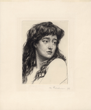 Lot 5456, Auction  126, Pietschmann, Max, Junge Frau mit offenem Haar