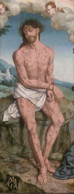 Lot 6000, Auction  126, Deutsch - Umkreis, um 1520. Christus als Schmerzensmann