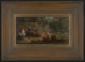 Los 6025 - Niederländisch - um 1630. Fröhliche Gesellschaft im Freien - 1 - thumb