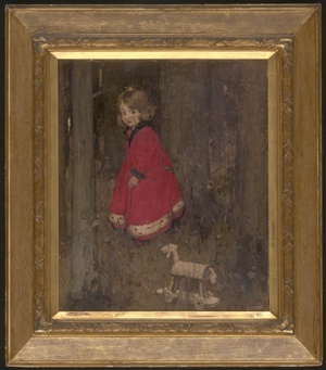 Los 6140 - Skandinavisch - 1904. Kleine Prinzessin gekleidet im Wald - 1 - thumb