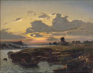 Lot 6147, Auction  126, Hohneck, Adolf, Ruinen am Wasser