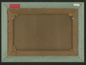 Los 6157 - Blache, Christian Vigilius - "Stranden ved Hirtshals": Wolkenverhangener Himmel vor der Küste Jütlands - 2 - thumb