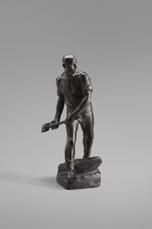 Lot 6166, Auction  126, Meunier, Constantin, Der Steinbrecher (Le carrier)