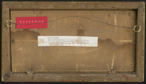 Los 6179 - Lang, Josef Adolf - Römische Nacht: Liebespaar bei Vollmond im Garten mit lachender Pansherme - 2 - thumb