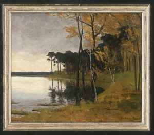 Los 6201 - Moll, Oskar - Märkischer Waldsee im Herbst - 1 - thumb