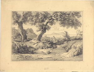 Lot 6664, Auction  126, Dreber, Heinrich, Blick von der Sorrentiner Halbinsel auf Capri