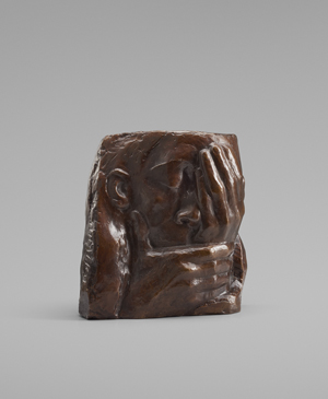 Lot 7041, Auction  126, Kollwitz, Käthe, Die Klage (Zum Gedenken Ernst Barlachs/ Selbstbildnis)