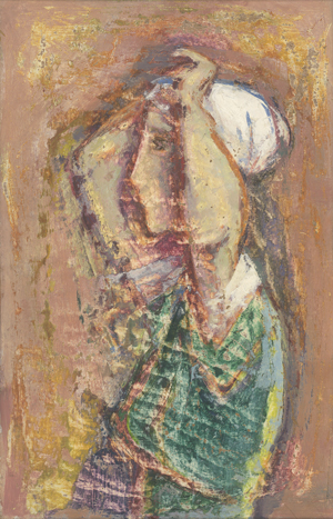 Lot 7134, Auction  126, Hofer, Karl, Mädchen mit erhobenen Armen