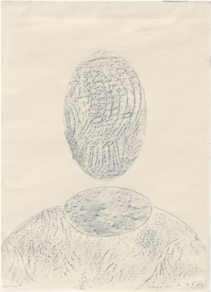 Lot 7176, Auction  126, Ernst, Max, Portrait (12. Mai 1974)