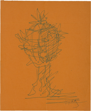 Lot 8172, Auction  126, Lipchitz, Jacques, Ideenskizze