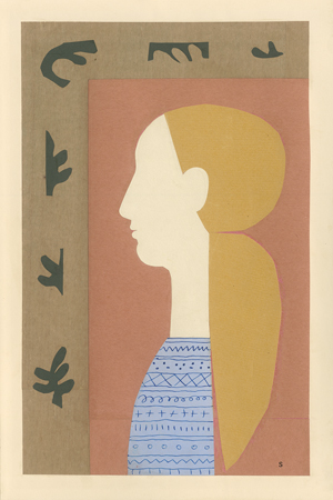 Lot 8255, Auction  126, Schultheiß, Arnd, Mädchen im Profil