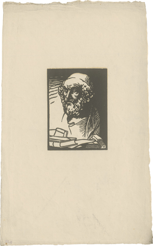 Los 8290 - Vallotton, Félix - Buste d'Homère - 0 - thumb