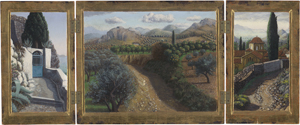 Lot 8304, Auction  126, Woyski, Klaus von, Südliche Landschaft, Herbst