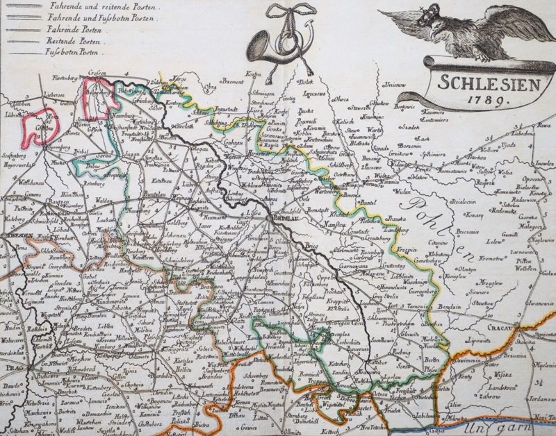 Lot 176, Auction  126, Eltester, Otto Christian, Nachweisung der Ortentfernungen nach den Postkursen