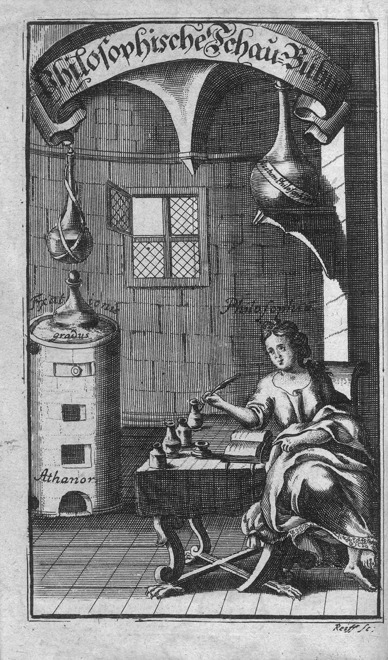 Lot 469, Auction  126, Bentz, Adolph Christoph, Philosophische Schau-Bühne. Nürnberg 1706. 
