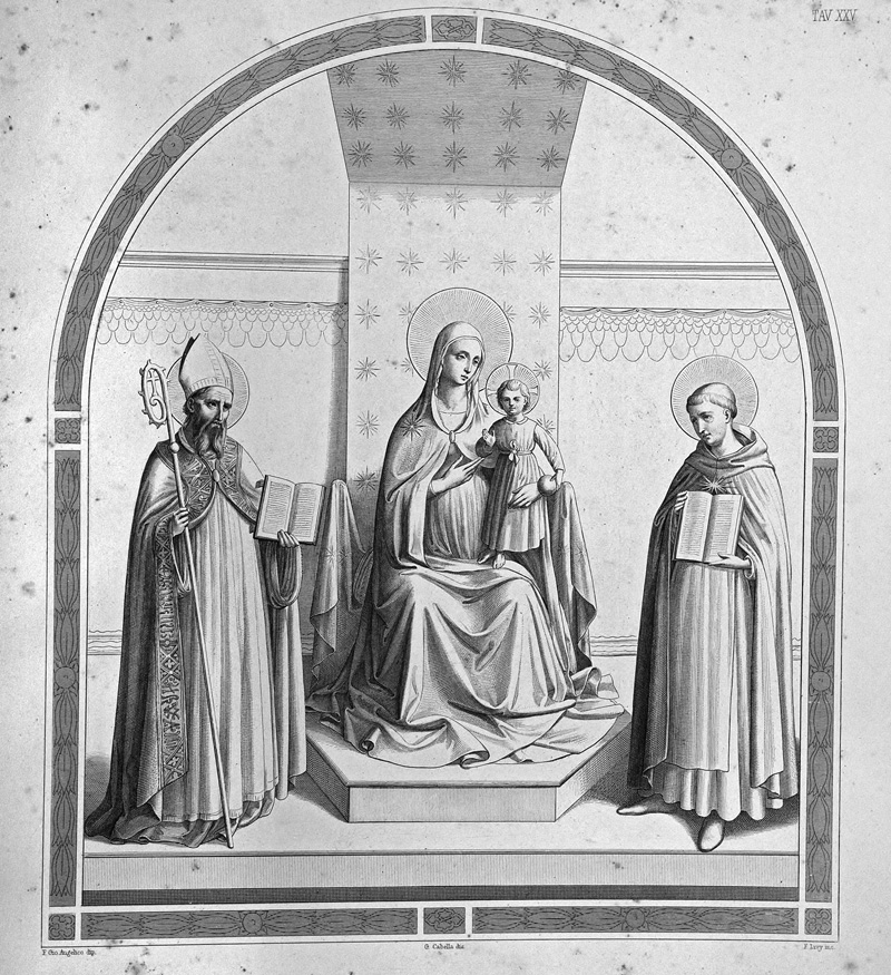 Lot 1238, Auction  126, Fra Angelico und Accademia di Belle Art, Galleria dell'I. e reale Accademia delle Belle Arti di Firenze