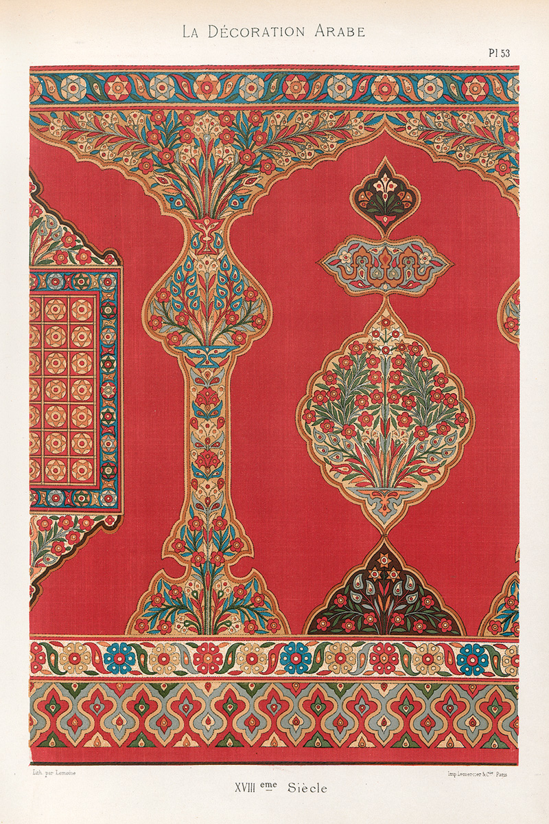 Lot 1265, Auction  126, Prisee d'Avesnes, Achille, La Décoration Arabe