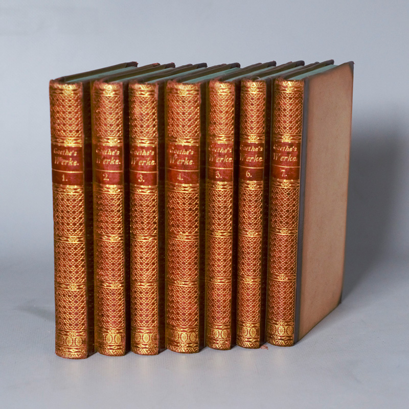 Lot 2031, Auction  126, Goethe, Johann Wolfgang von, Werke. Vollständige Ausgabe letzter Hand (Großoktav)