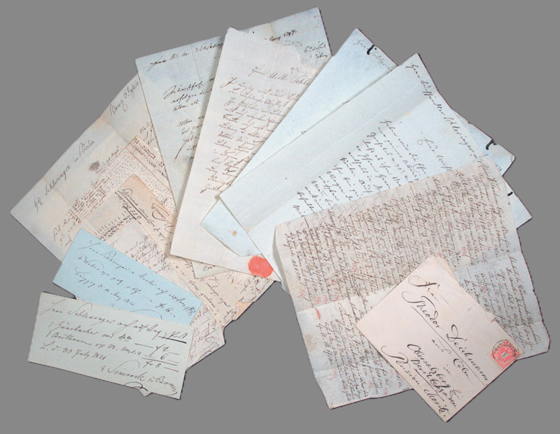Lot 2633, Auction  126, Schlesinger, Adolph Martin, Geschäftskorrespondenz seiner Musikalienhandlung. 1797-1834