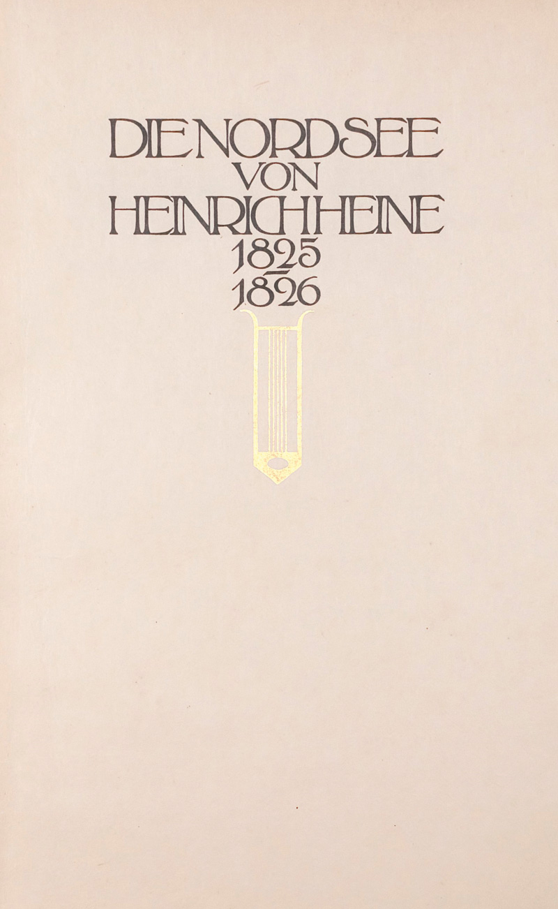 Lot 3176, Auction  126, Heine, Heinrich, Die Nordsee