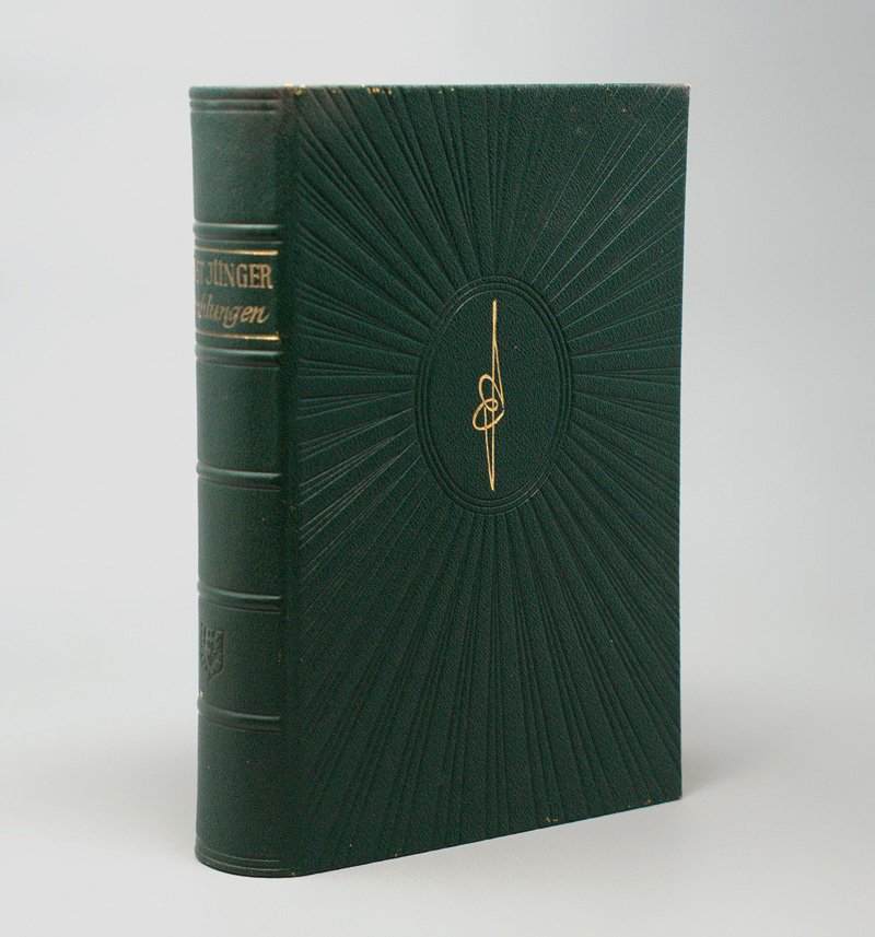 Lot 3206, Auction  126, Jünger, Ernst, Strahlungen. Leder. Tübingen 1949. - 100 sign. Exemplare