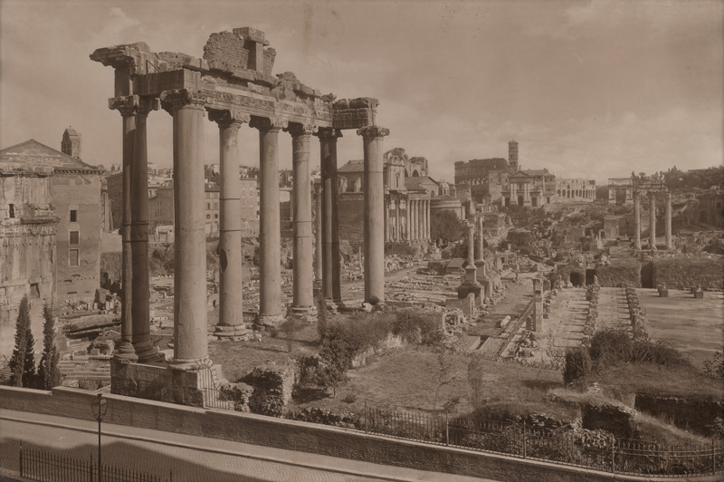 Lot 4008, Auction  126, Anderson, Domenico, View of the Forum Romanum