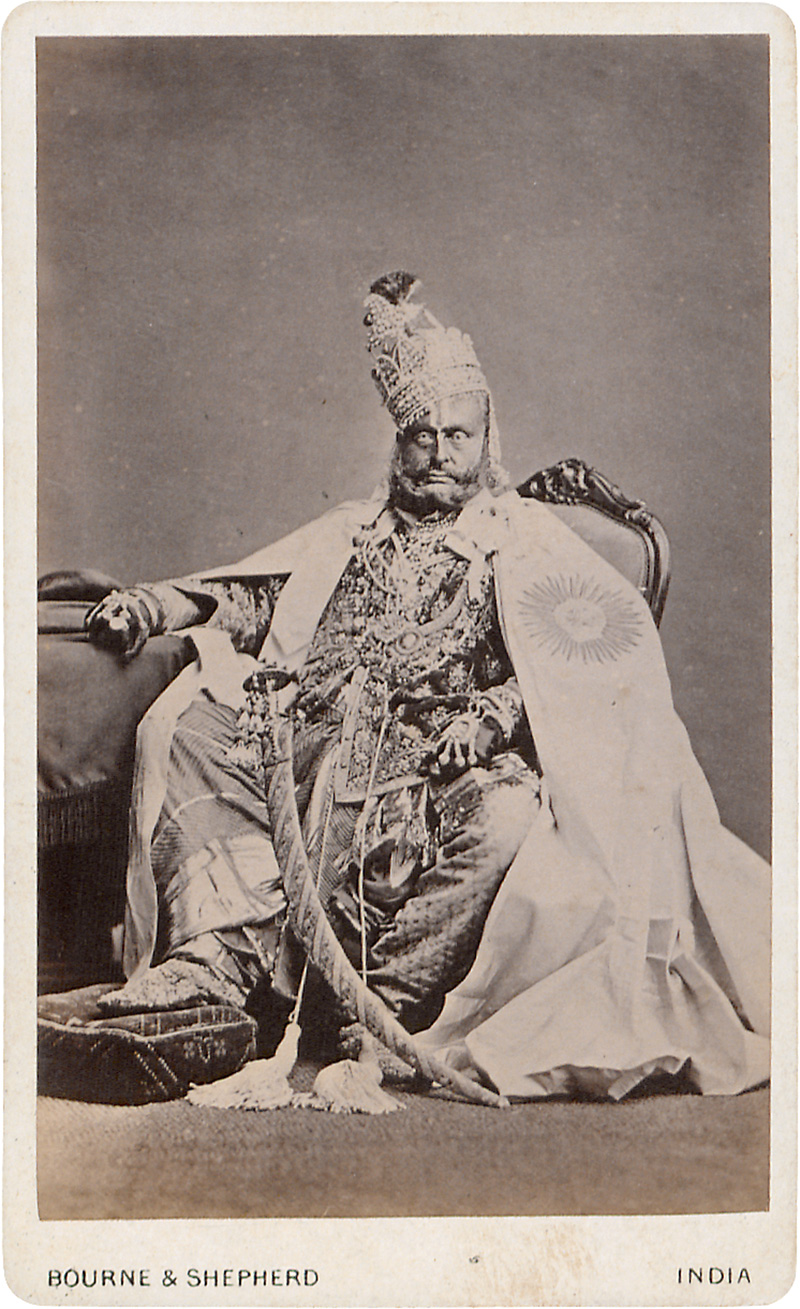 Lot 4055, Auction  126, India, Portraits of maharajas and rulers of India