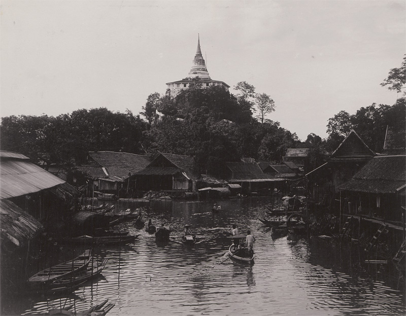 Lot 4088, Auction  126, Siam, Views of Bangkok, Paknam, Rangoon, and Mandalay