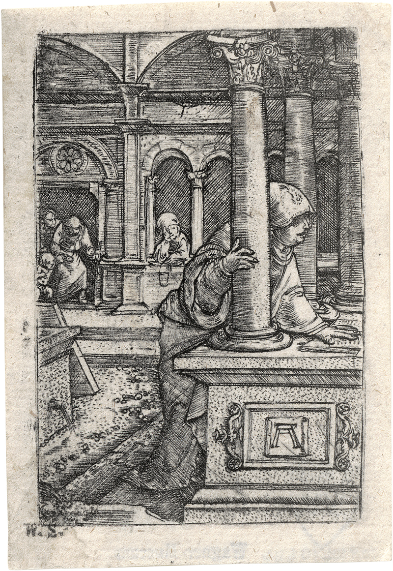 Lot 5005, Auction  126, Altdorfer, Albrecht, Maria sucht den zwölfjährigen Jesus im Tempel