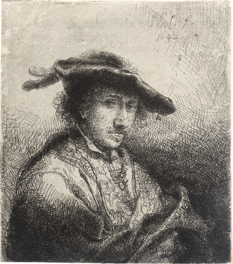 Lot 5024, Auction  126, Bol, Ferdinand, Junger Mann, ein Federbarett tragend