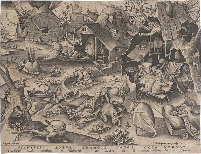 Lot 5041, Auction 126, Bruegel d. Ä., Pieter - nach, Desidia - Trägheit