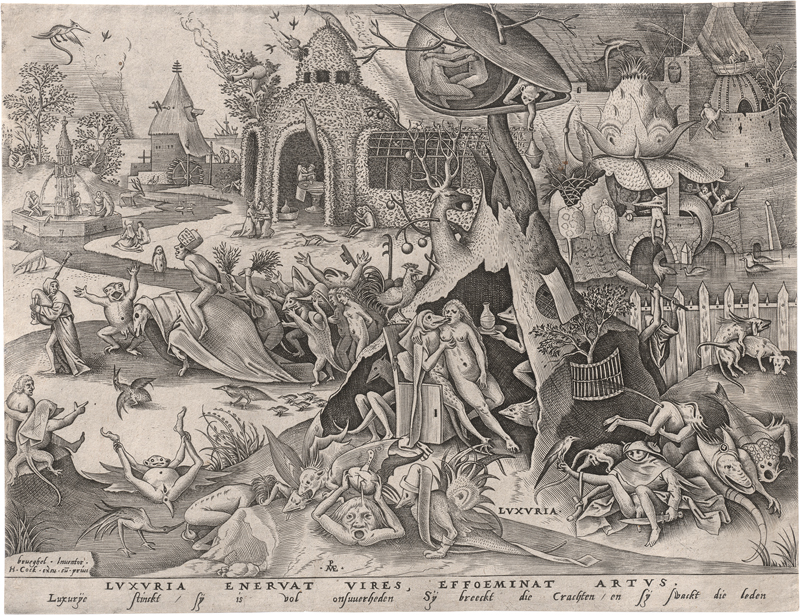 Lot 5044, Auction 126, Bruegel d. Ä., Pieter - nach, Luxuria - Wollust