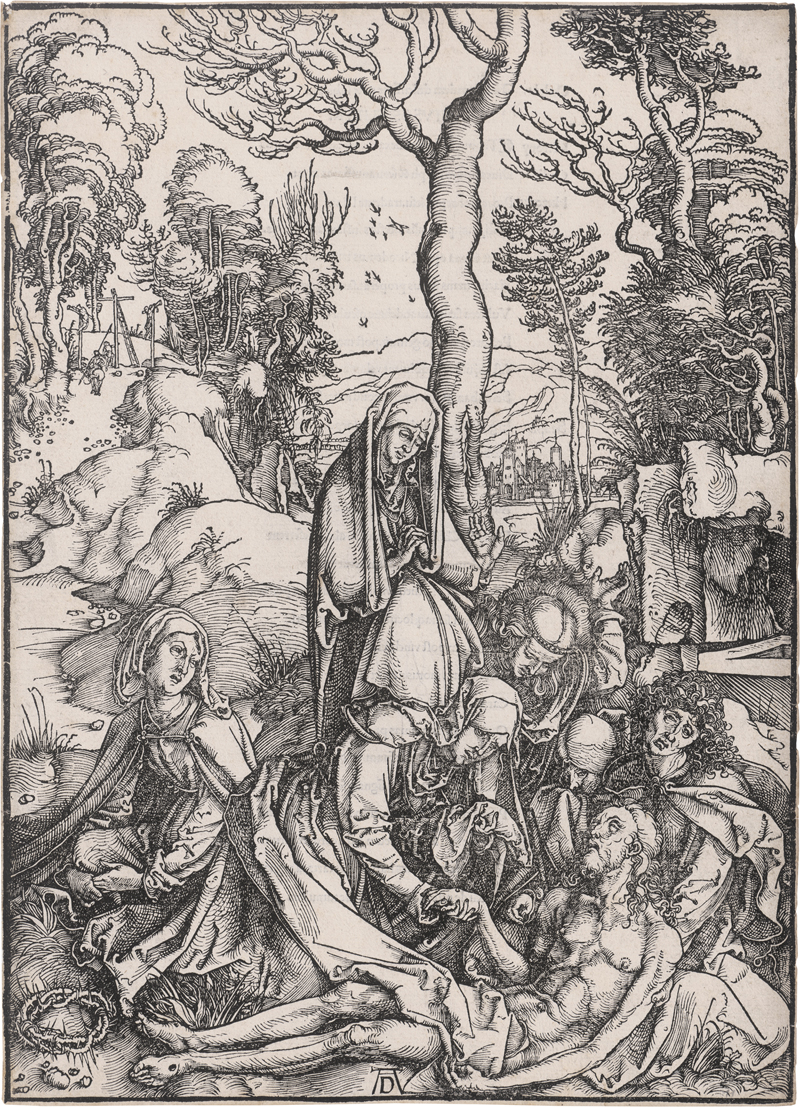 Lot 5090, Auction  126, Dürer, Albrecht, Beweinung Christi
