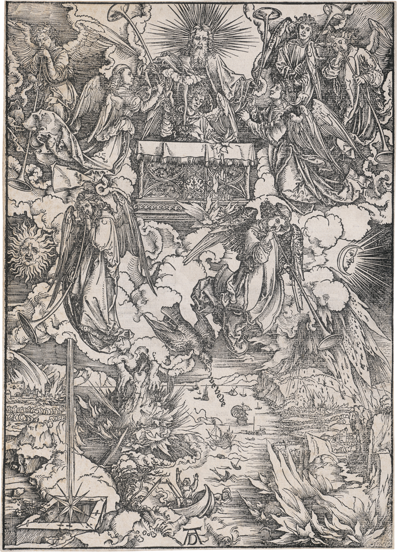 Lot 5098, Auction  126, Dürer, Albrecht, Die sieben Posaunenengel
