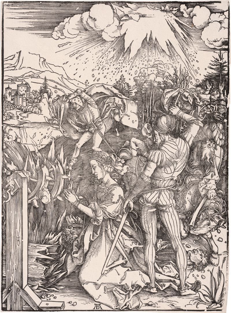 Lot 5110, Auction  126, Dürer, Albrecht, Enthauptung der hl. Katharina