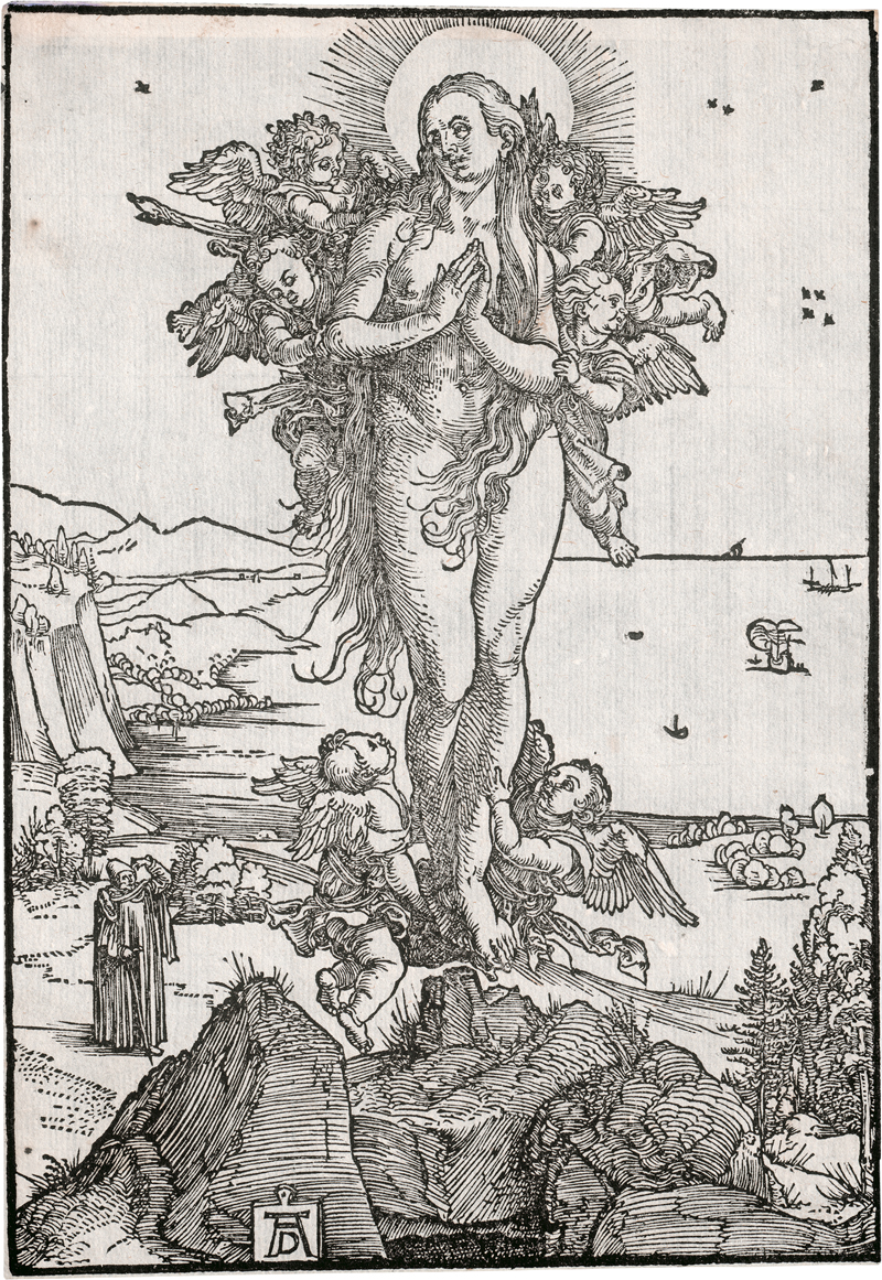 Lot 5111, Auction  126, Dürer, Albrecht, Die Verzückung der hl. Maria Magdalena