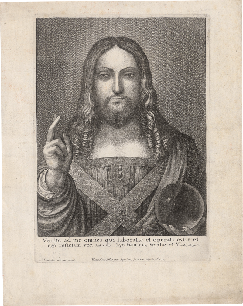Lot 5141, Auction  126, Hollar, Wenzel, Salvator Mundi