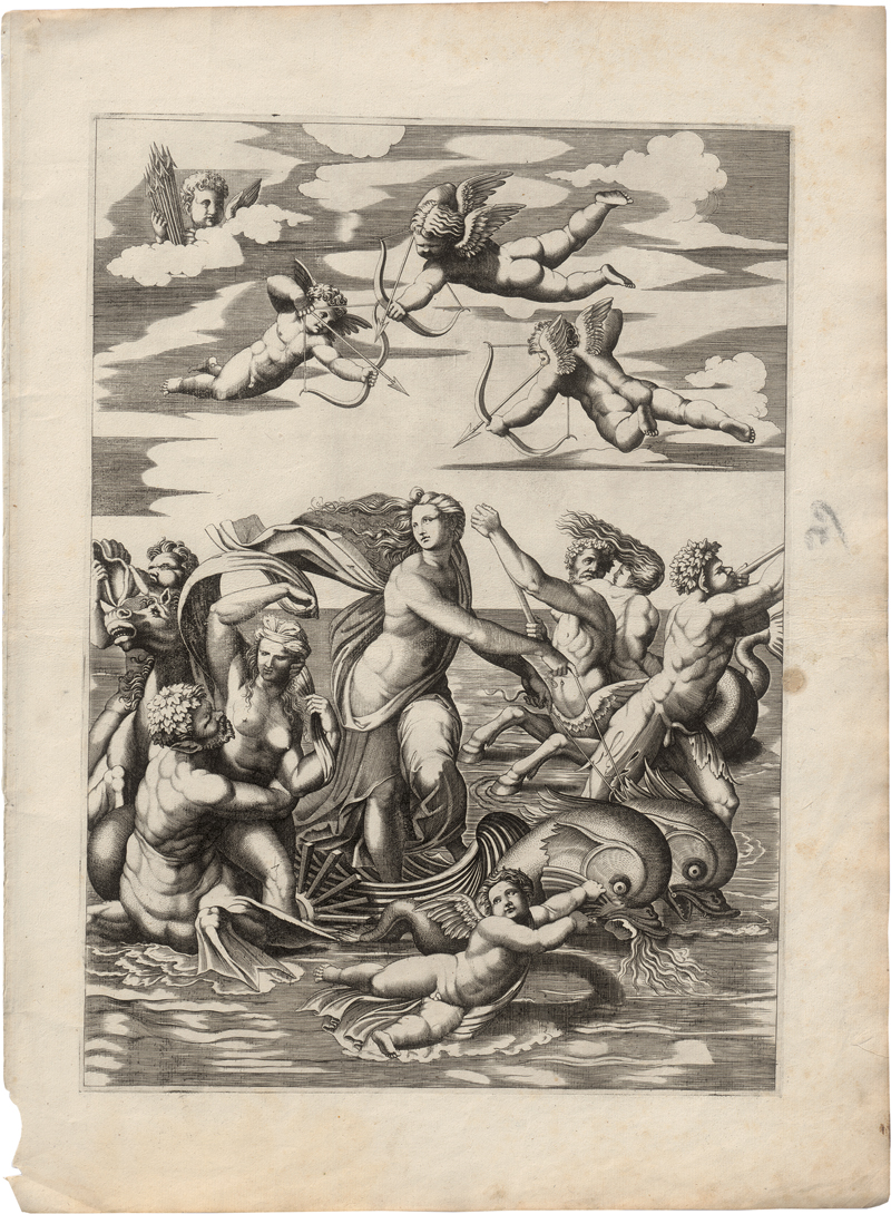 Lot 5150, Auction  126, Italienisch - nach, um 1550. . Die Nymphe Galathea
