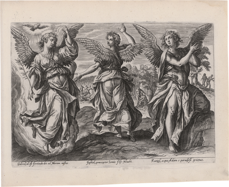 Lot 5152, Auction  126, Jode, Gerard de, Die Folge der Erzengel