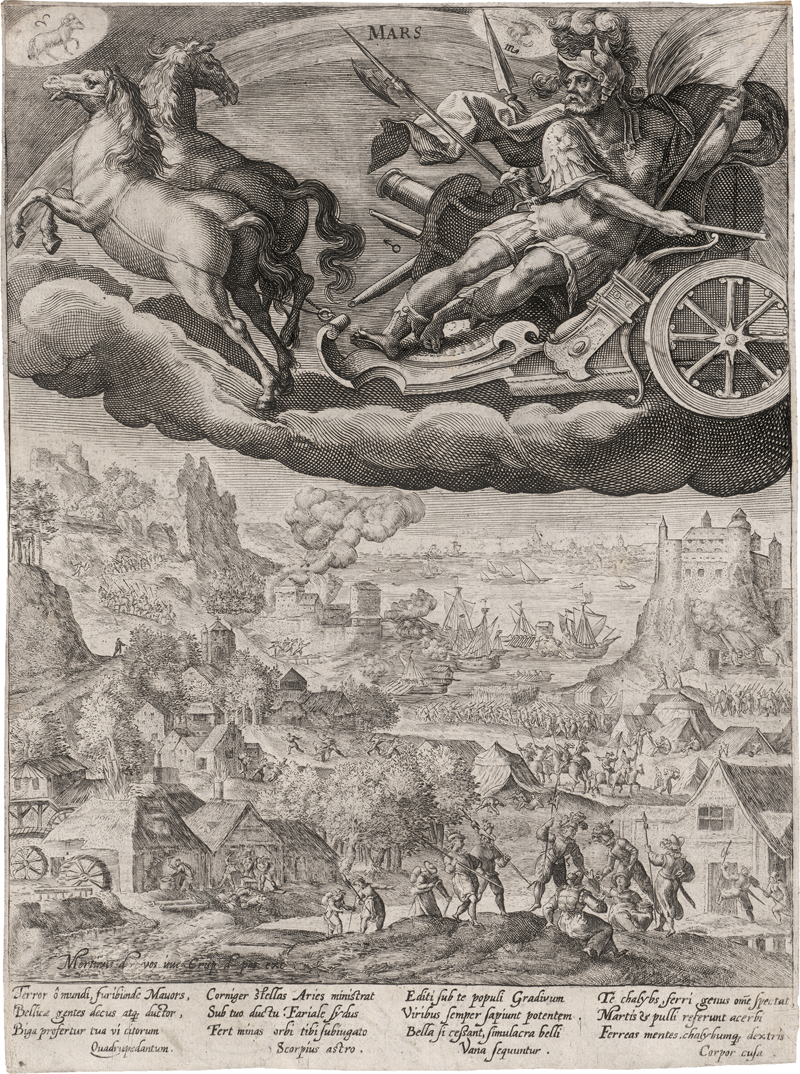 Lot 5186, Auction  126, Passe d. Ä., Crispijn de, Die Folge der Planeten